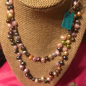 Vantel pearls island hopping necklace
